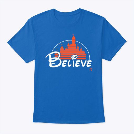 New York Mets And Disney Believe Skyline T Shirt