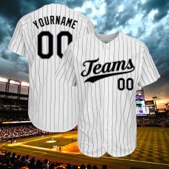 Personalized Baseball Jersey Custom Stripe Line Baseball Jersey Baseball Fans Jersey Custom Number Baseball Team Baseball Couple Jersey