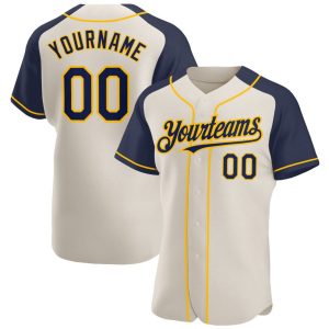 Personalized Baseball Jersey, Navy Gold Stripe Baseball Jersey, Baseball Fans Jersey, Custom Number Baseball Team, Baseball Couple Jersey