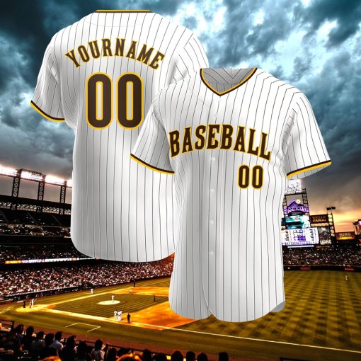 Personalized Women Baseball Jersey Custom Stripe Line Baseball Jersey Baseball Jersey For Baseball Fans American Baseball Lovers