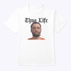 Scottie Scheffler Mug Shot Thug Life Shirt