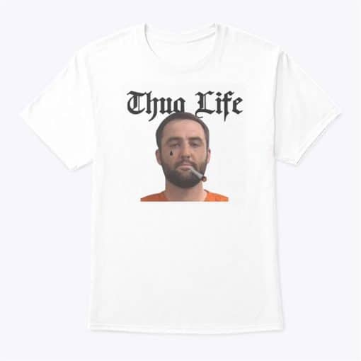 Scottie Scheffler Mug Shot Thug Life Shirt