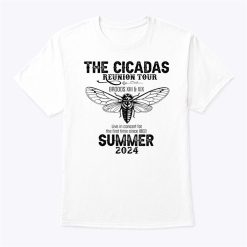 The Cicadas Reunion Tour Broods Xiii And Xix Summer 2024 Shirt